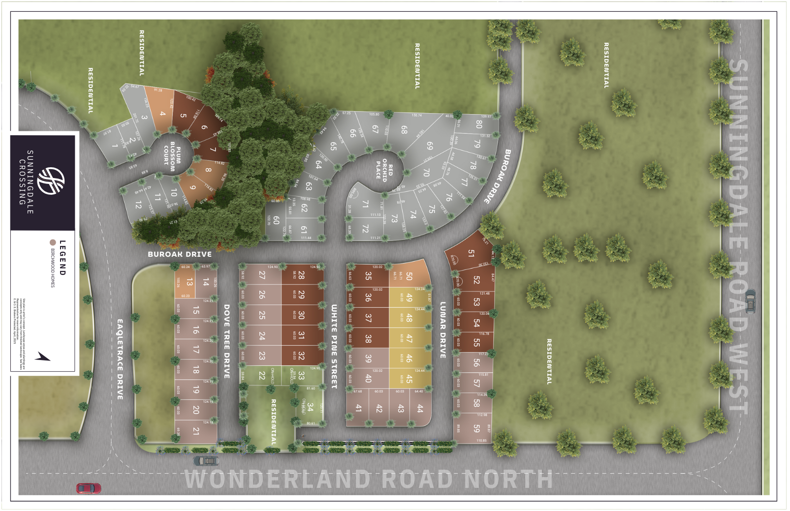 Sunningdale Site Plan (33.431 x 21.653 in)